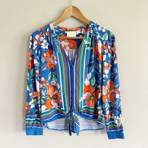 Maeve • Anthropologie floral button up blouse